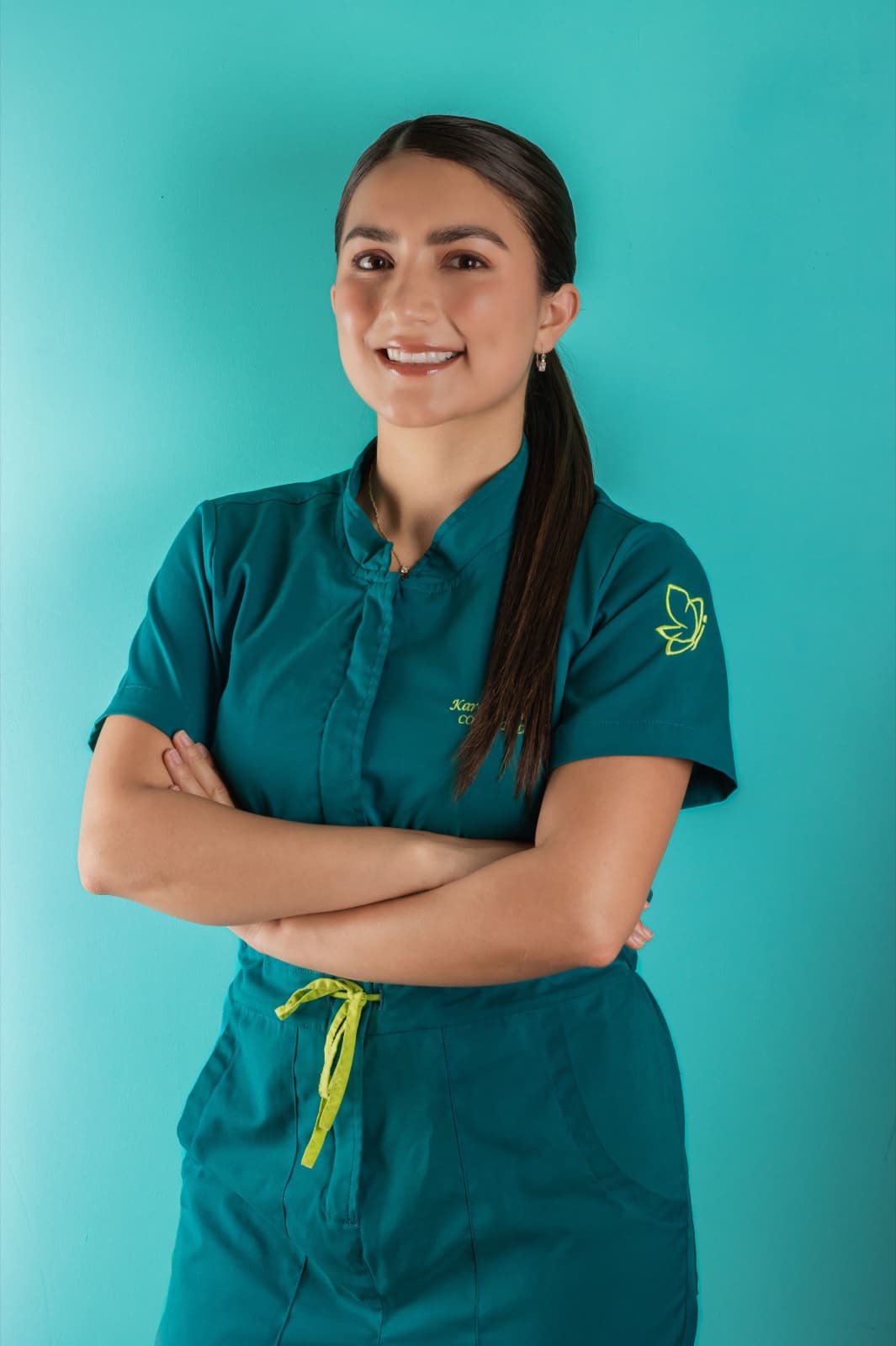 Karen Benavides, cosmetóloga del centro de Irene Ortiz Estética