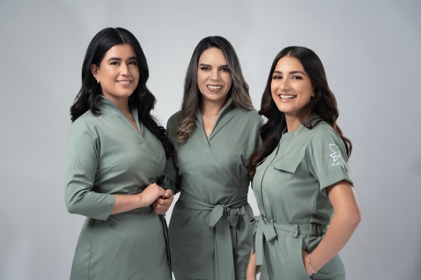 Retrato de estudio del equipo de Irene Ortiz Estética